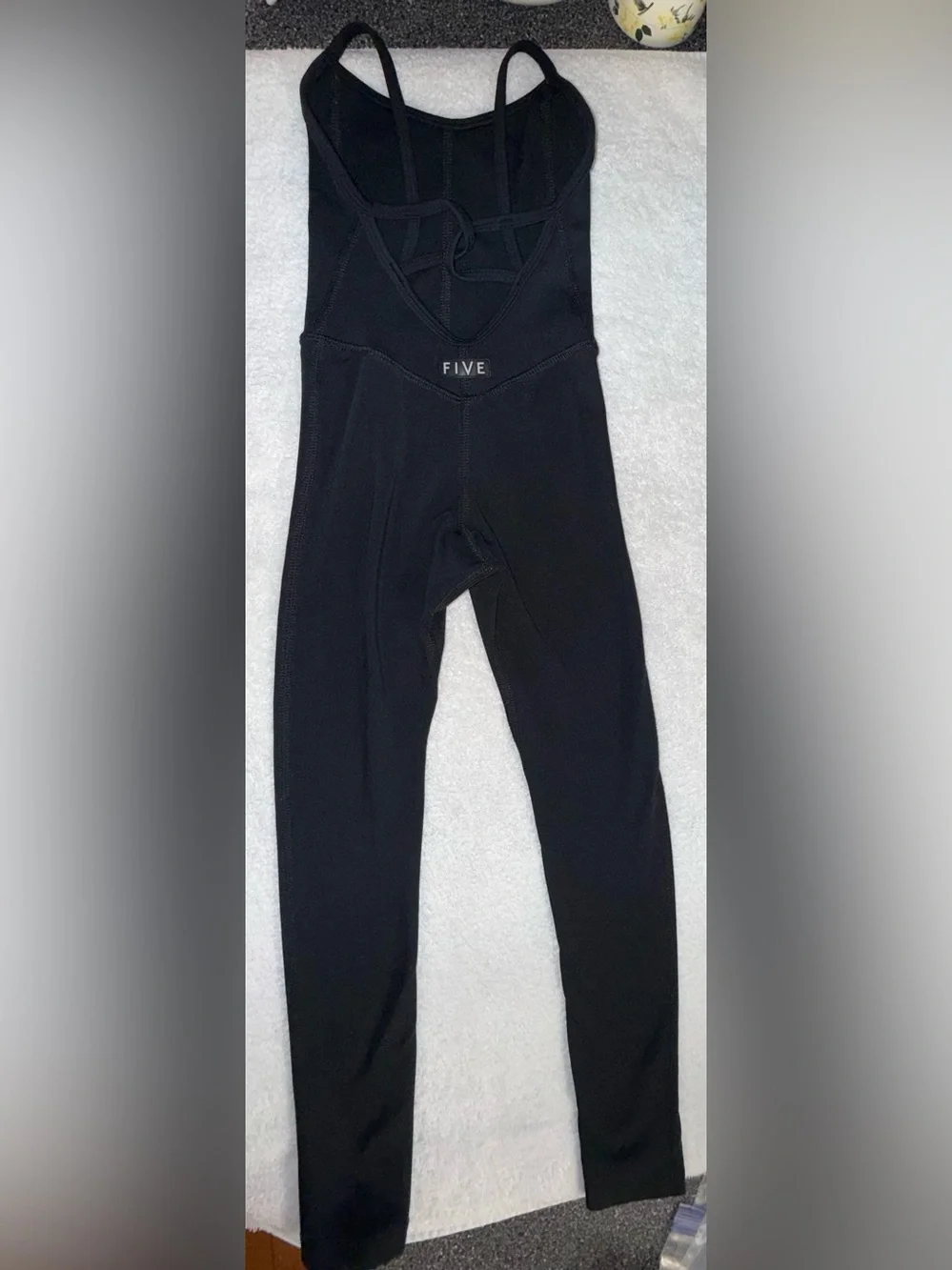 Five the Label Dance Wear Black Unitard Size Youth Medium